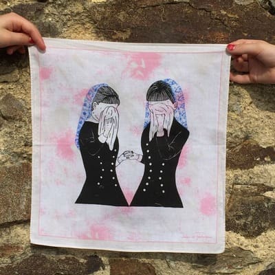 Artotheque de l'aisne newsletter __ LES PLEUREUSES 1-JACQUOT FAUSTINE
